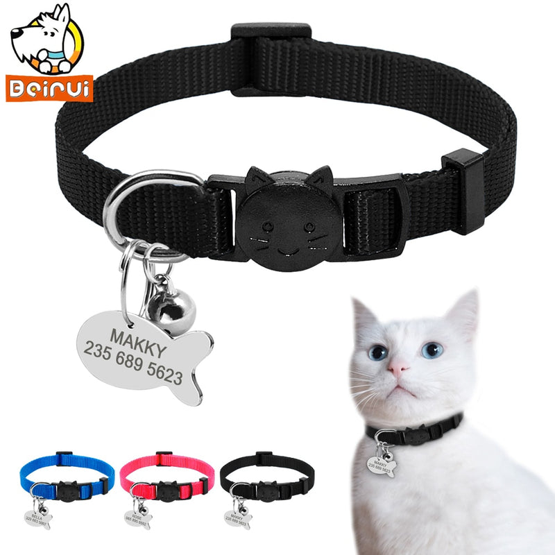 Quick Release Cat Collar Tag