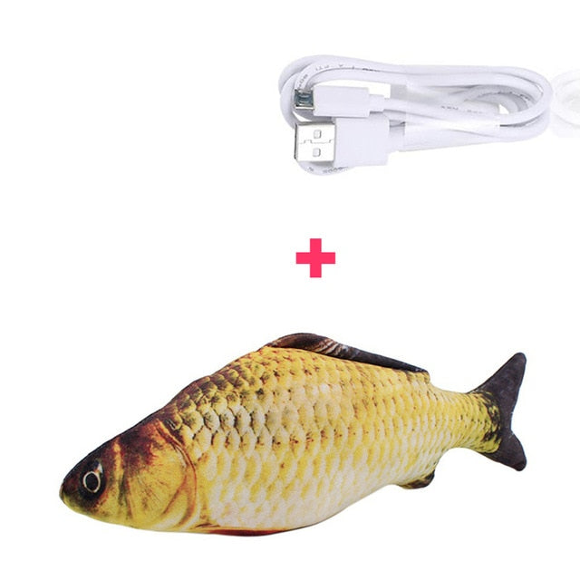 USB Charging Simulation Fish Toy