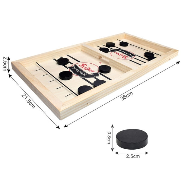 Table Fast Hockey Sling Puck Game