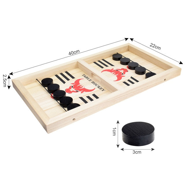 Table Fast Hockey Sling Puck Game